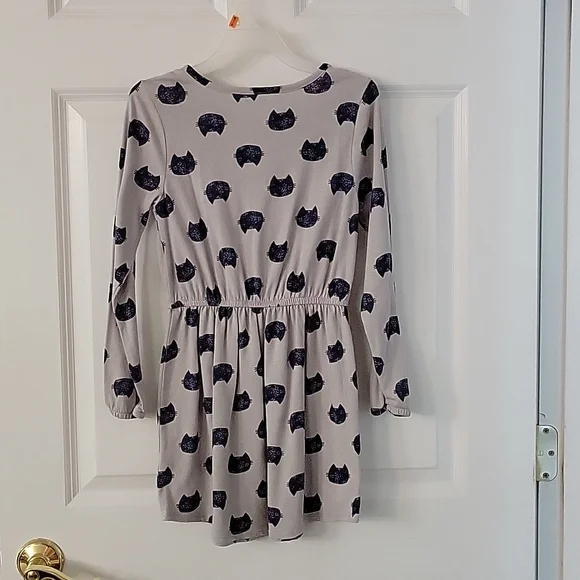 Gymboree long sleeve cat dress - Picture 2 of 7